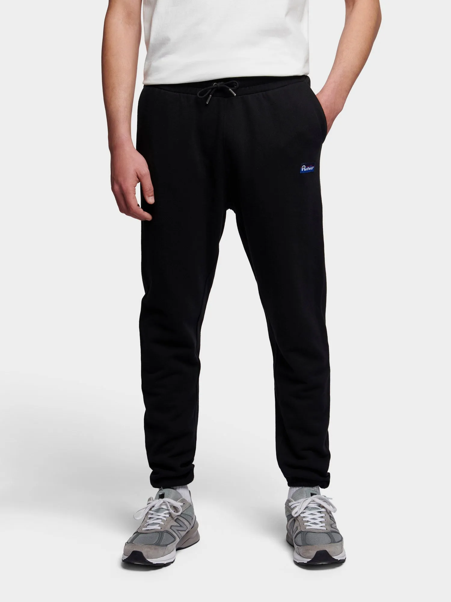 Relaxed Fit Original Logo Joggers in Black