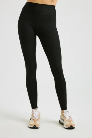 Ribbed High Legging