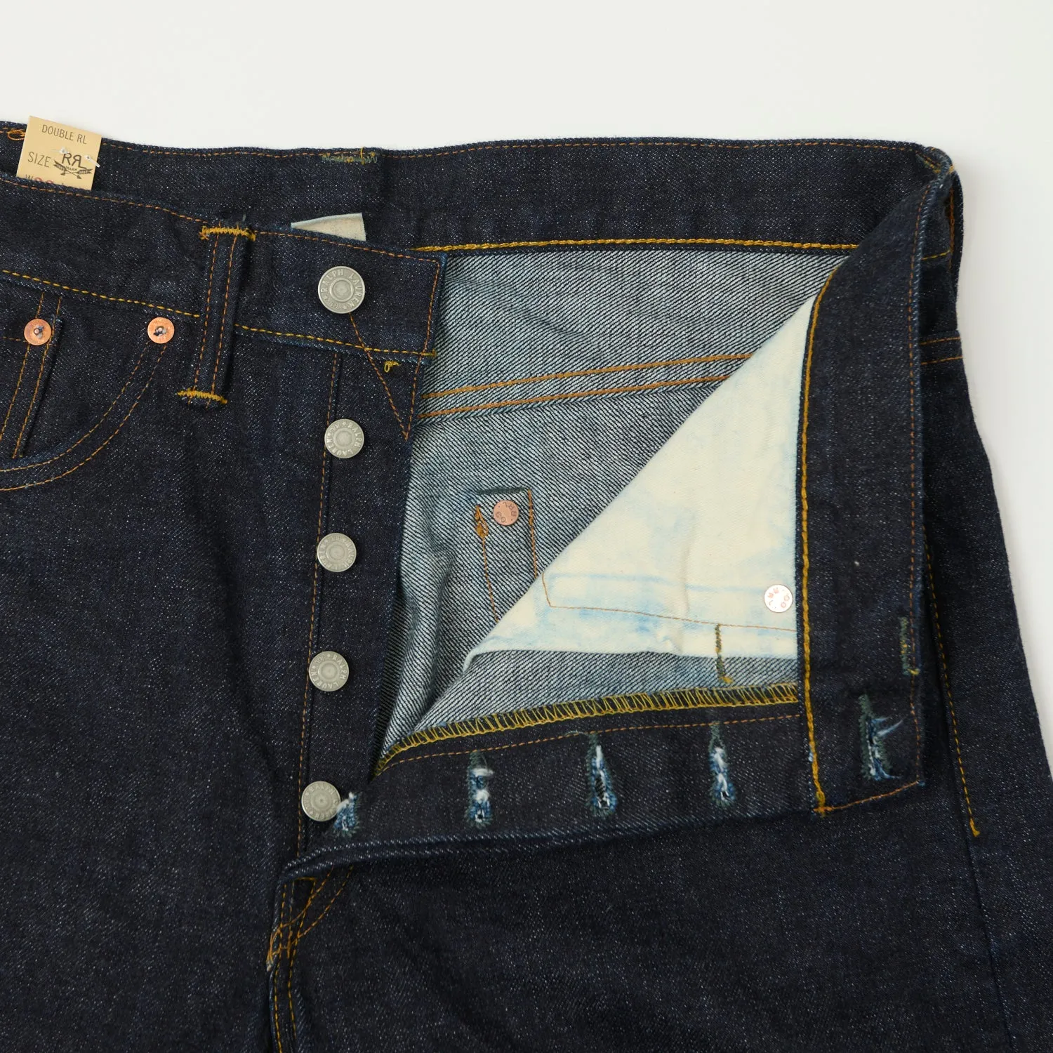 RRL 5-Pocket East-West Selvedge Jean - One Wash