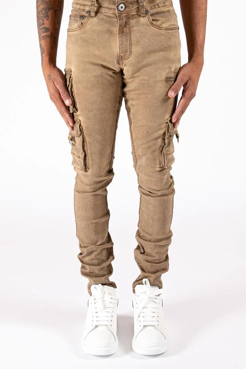 Serenede Tigers Eye Cargo Jeans