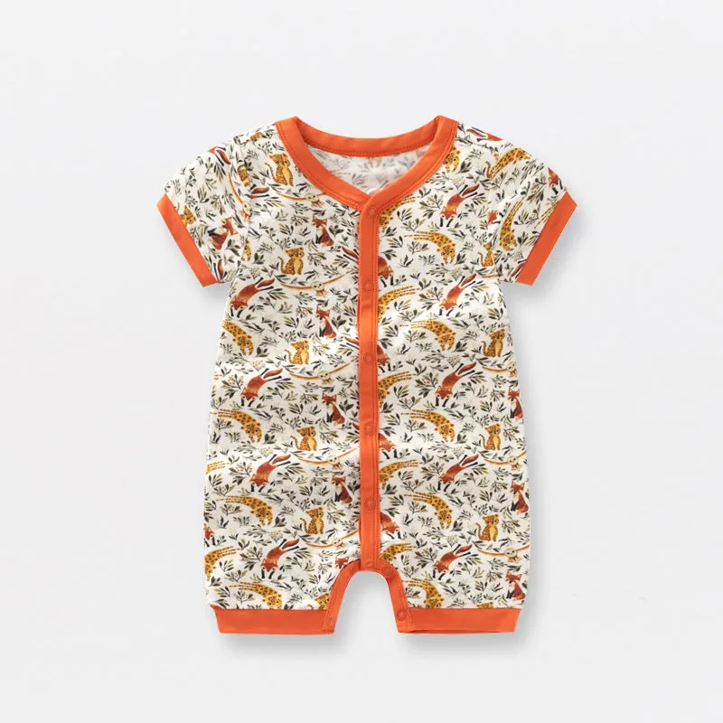 Short Sleeve Summer Bamboo Cotton Onesie (Take 2 for $42)