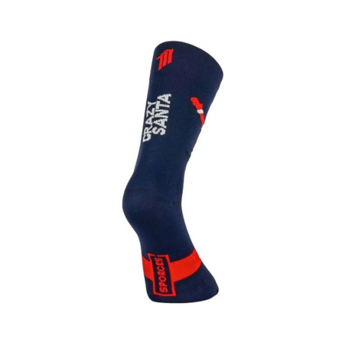 Sporcks Crazy Santa Socks Navy blue