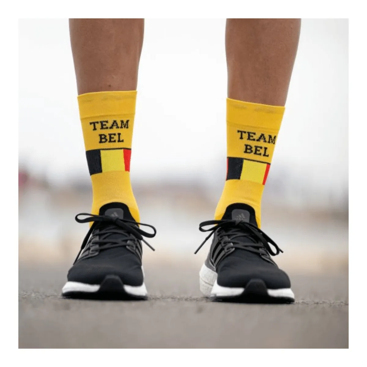 Sporcks Team Bel Yellow Sock