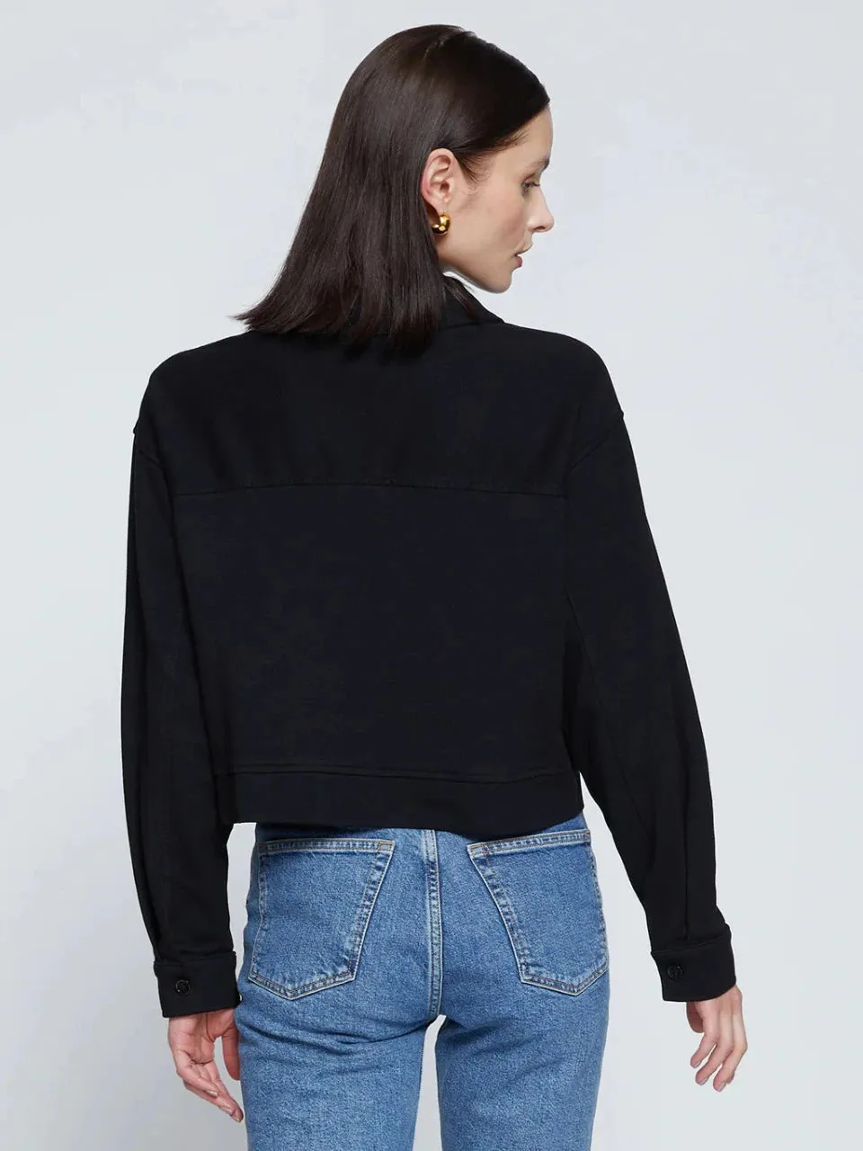 Stateside Ponte Cropped Jacket