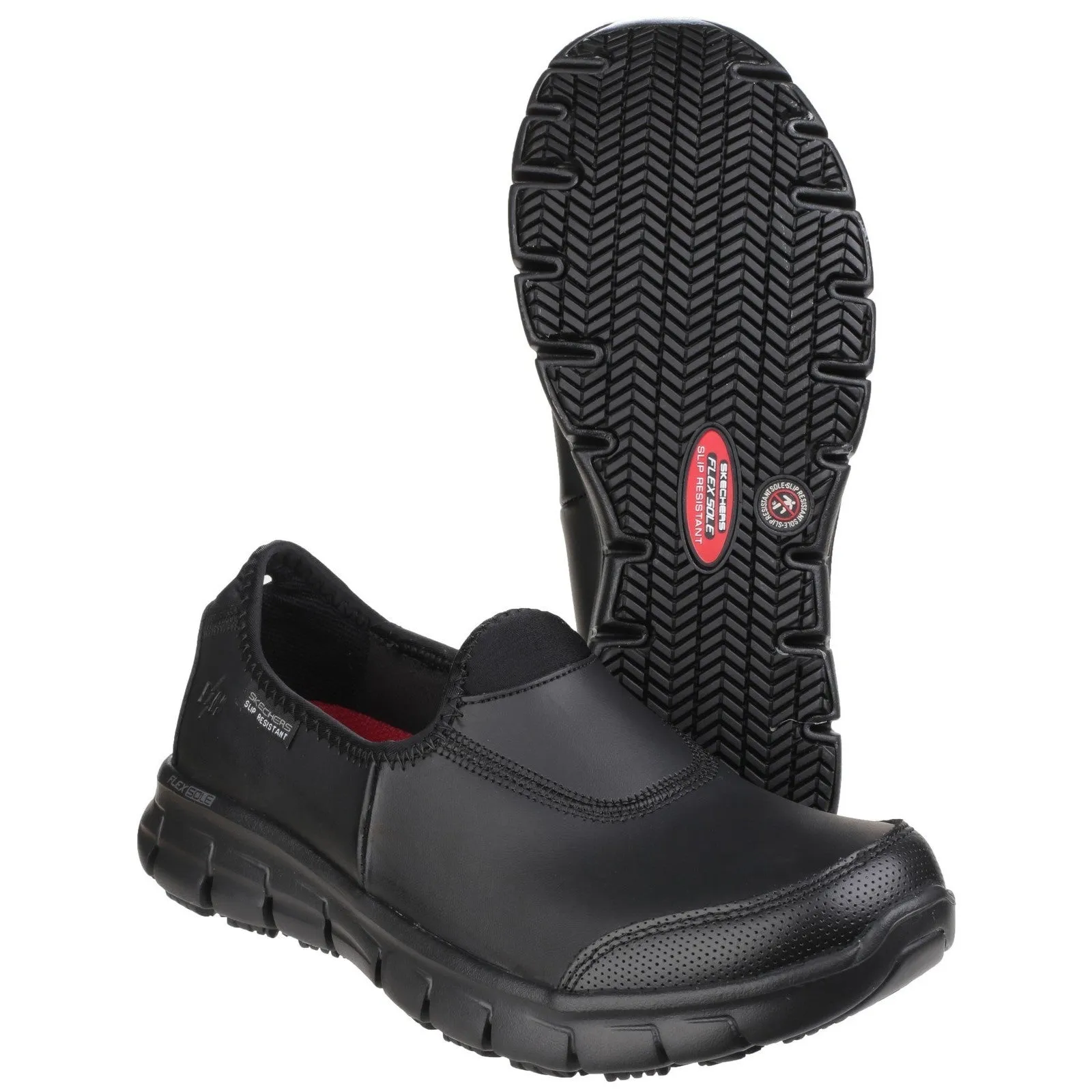 Sure Track Slip Resistant Slip On Occupational Shoe