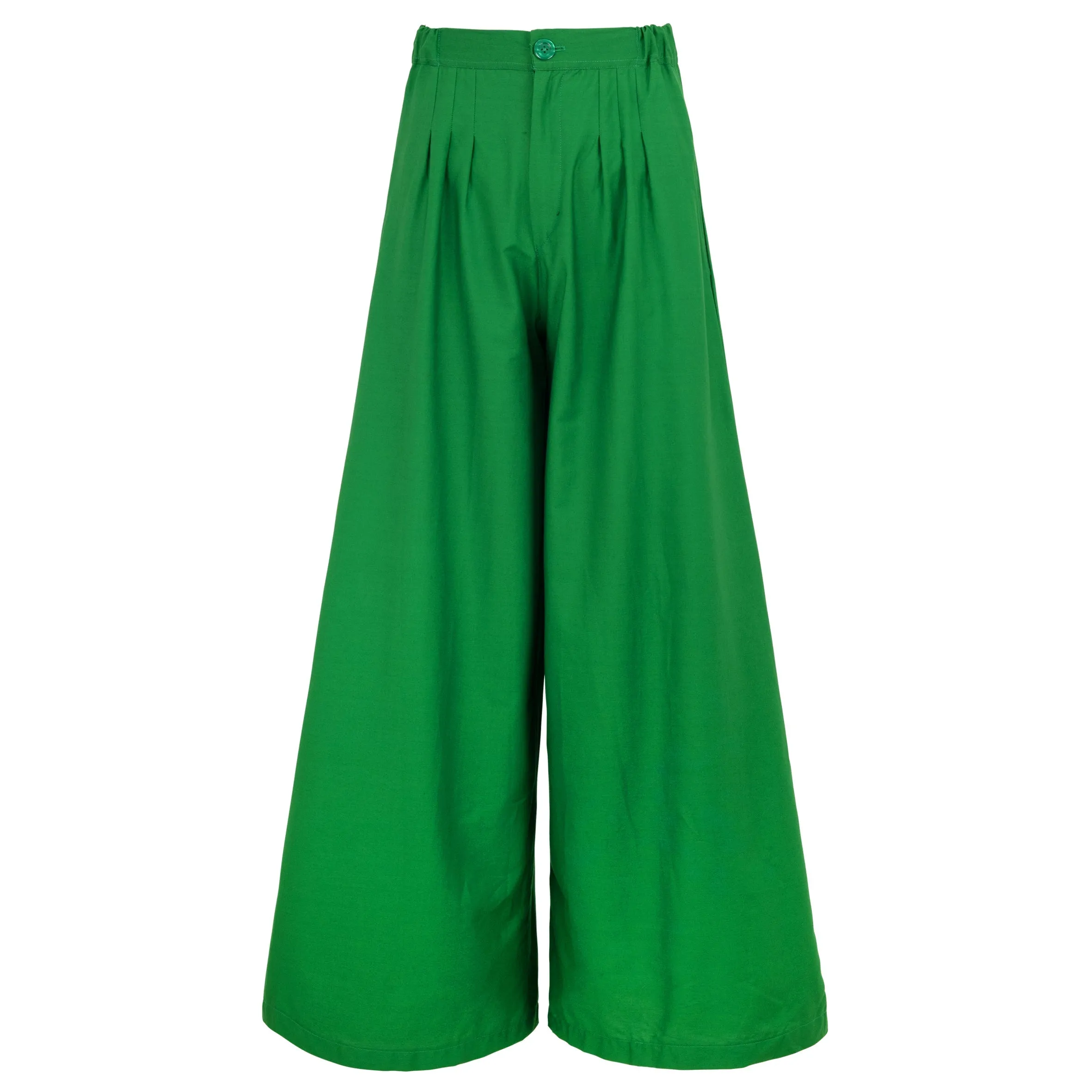 TAYLOR Wide-Leg Pants in Kelly Green