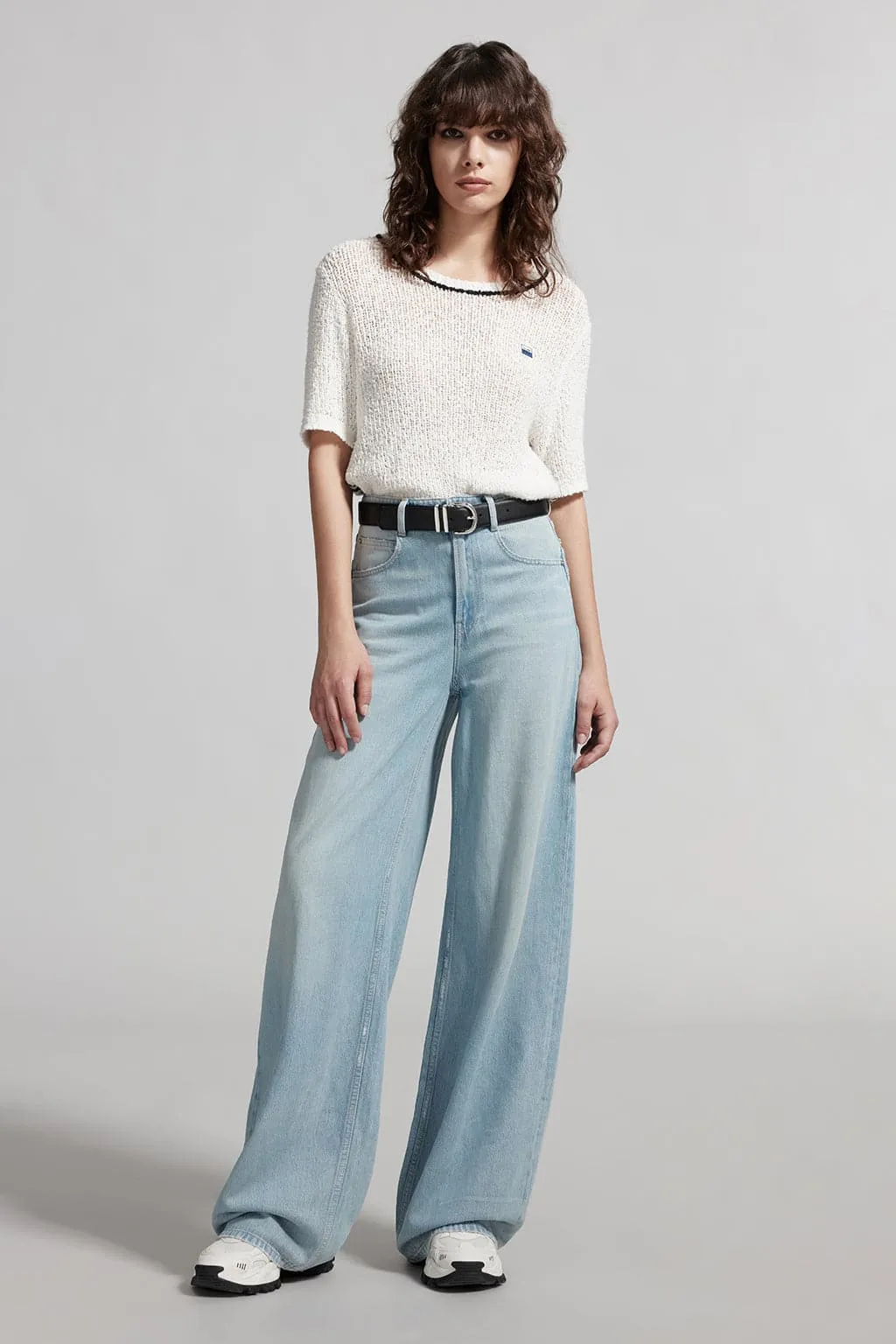 Tencel Denim Jeans With Straight Fit