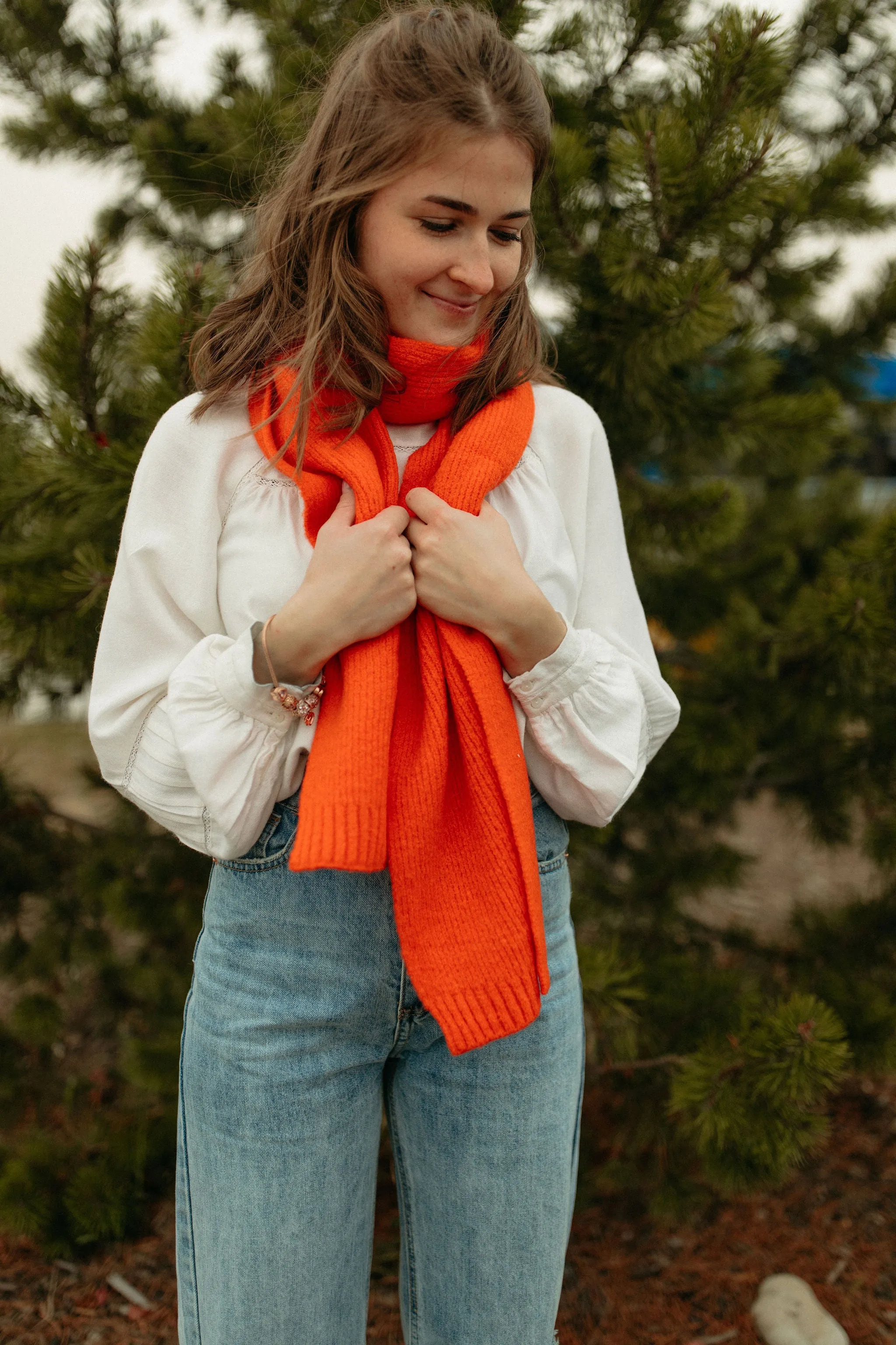 The Grace Scarf - Orange