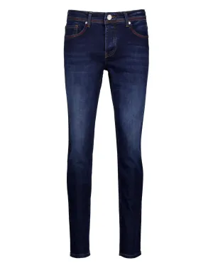 The Lukas Dark Blue Classic Jeans