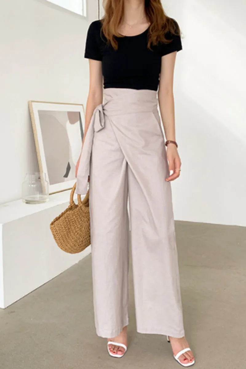 Tied Waist Pants