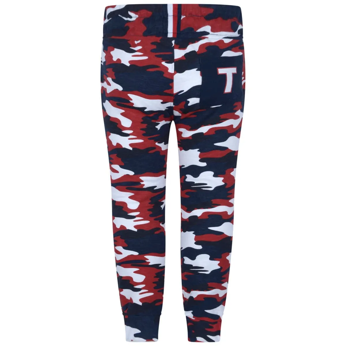 Tommy Hilfiger Boys Joggers - & Red Camouflage Joggers