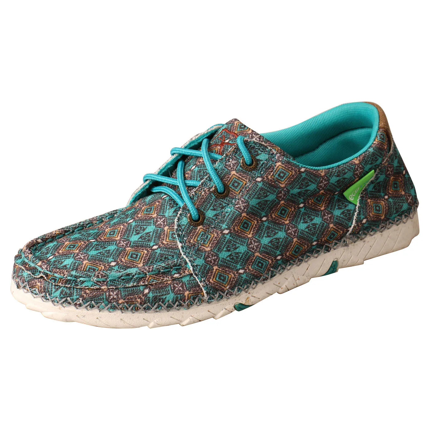 Twisted X Women's Turquoise Print Zero X