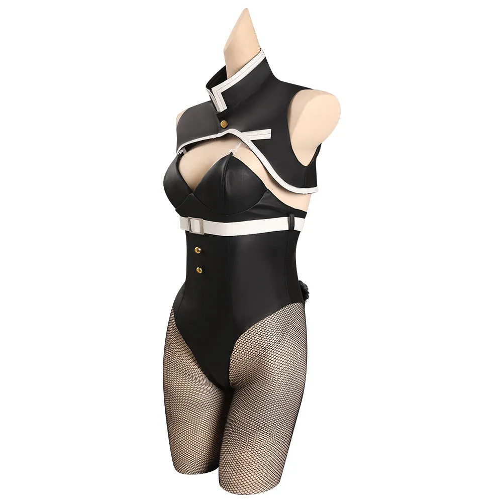 Uzui Tengen Cosplay Costume Bunny Girl Jumpsuit Outfits Halloween Carnival Suit