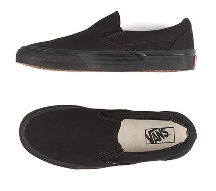 VANS CLASSIC SLIP ON - BLACK/BLACK