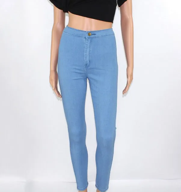 Women Skinny High Waist Jeans