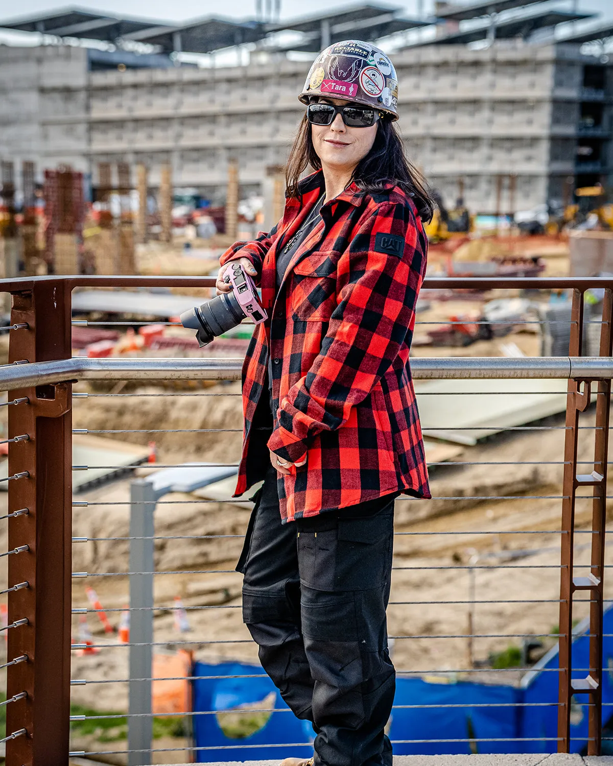 WOMEN'S BUFFALO CHECK FLANNEL OVERSHIRT