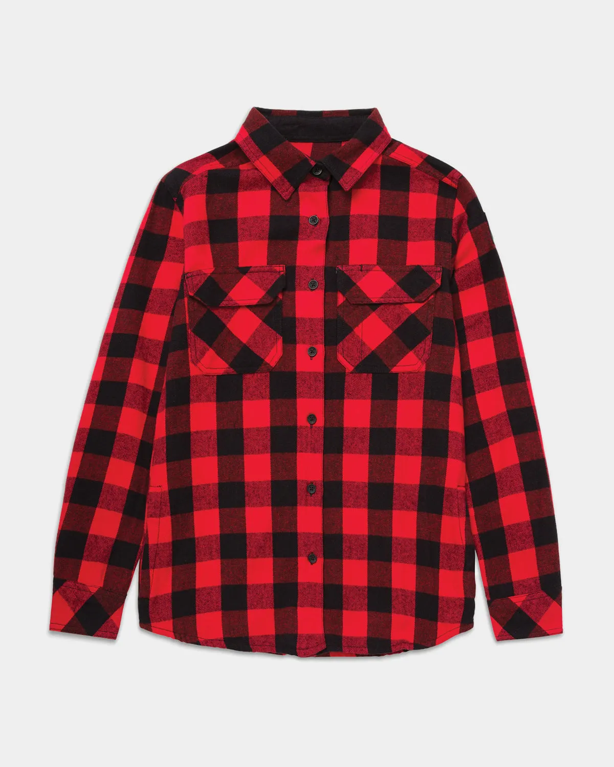 WOMEN'S BUFFALO CHECK FLANNEL OVERSHIRT