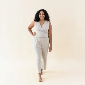 Women's Jumpsuit in Almond