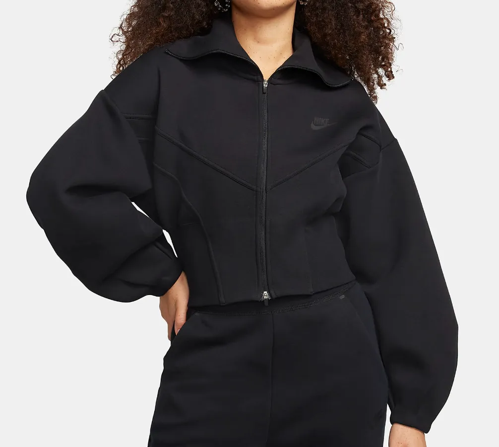 Women's Loose Full-Zip Track Jacket