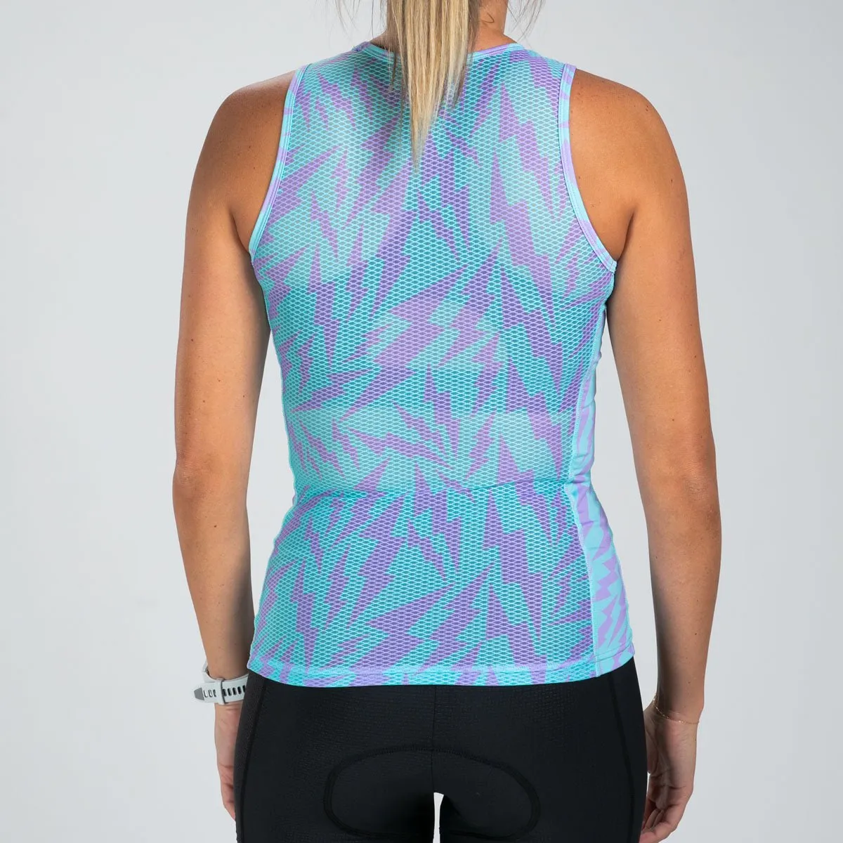 Women's Ltd Cycle Base Layer - Electric