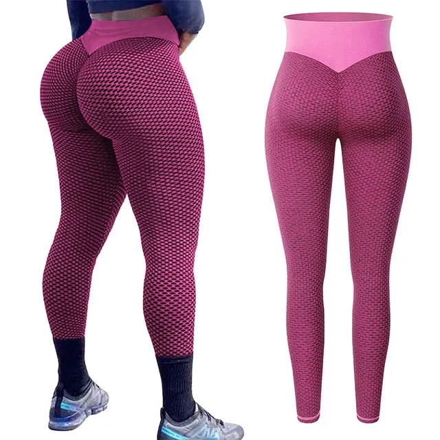 Women's No See Through Fitness Sexy Booty Leggings