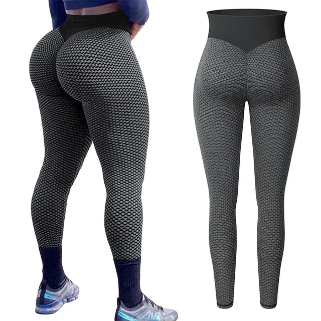 Women's No See Through Fitness Sexy Booty Leggings