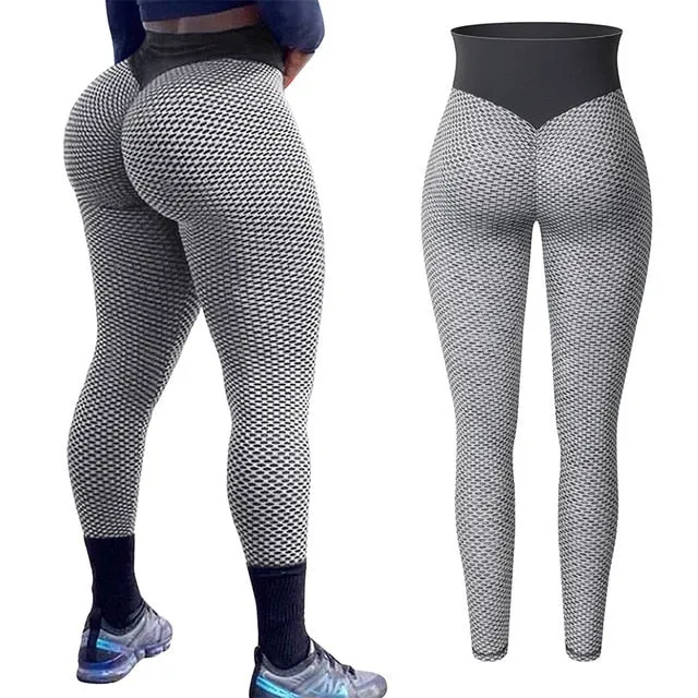 Women's No See Through Fitness Sexy Booty Leggings