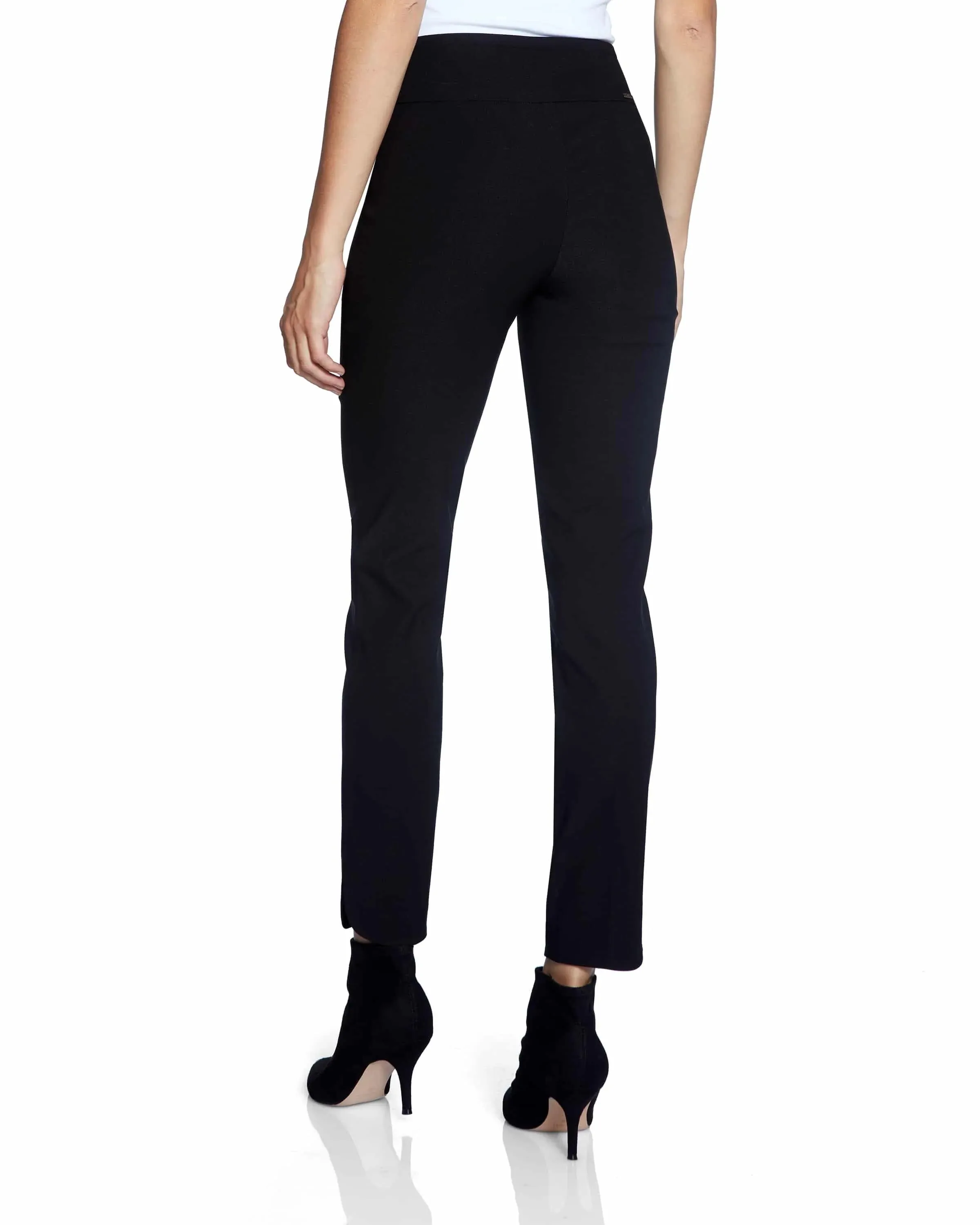 Women's Up! | Petal Slit Slimming Pant | Black